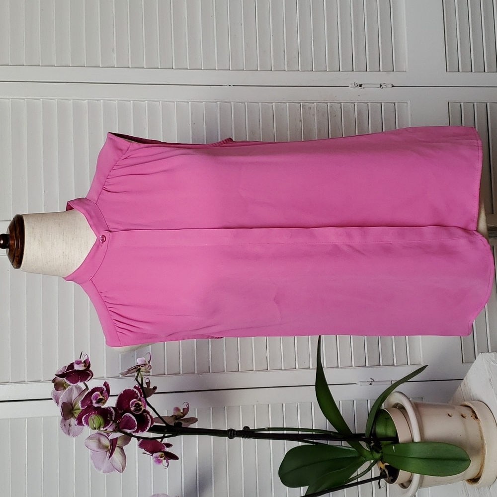 J. CREW Size 4 Orchid Pink Sleevless Top .